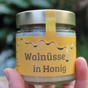 Waln&uuml;sse in Honig, 200g Glas